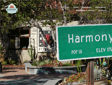 Tablet Screenshot of harmonytown.com